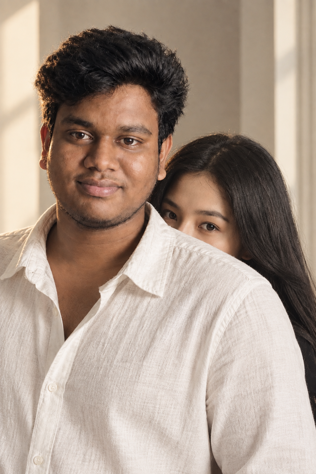 Romantic Couple Portrait | Cinematic AI Photography